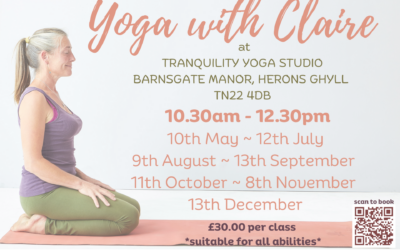 Monthly Yoga with Claire