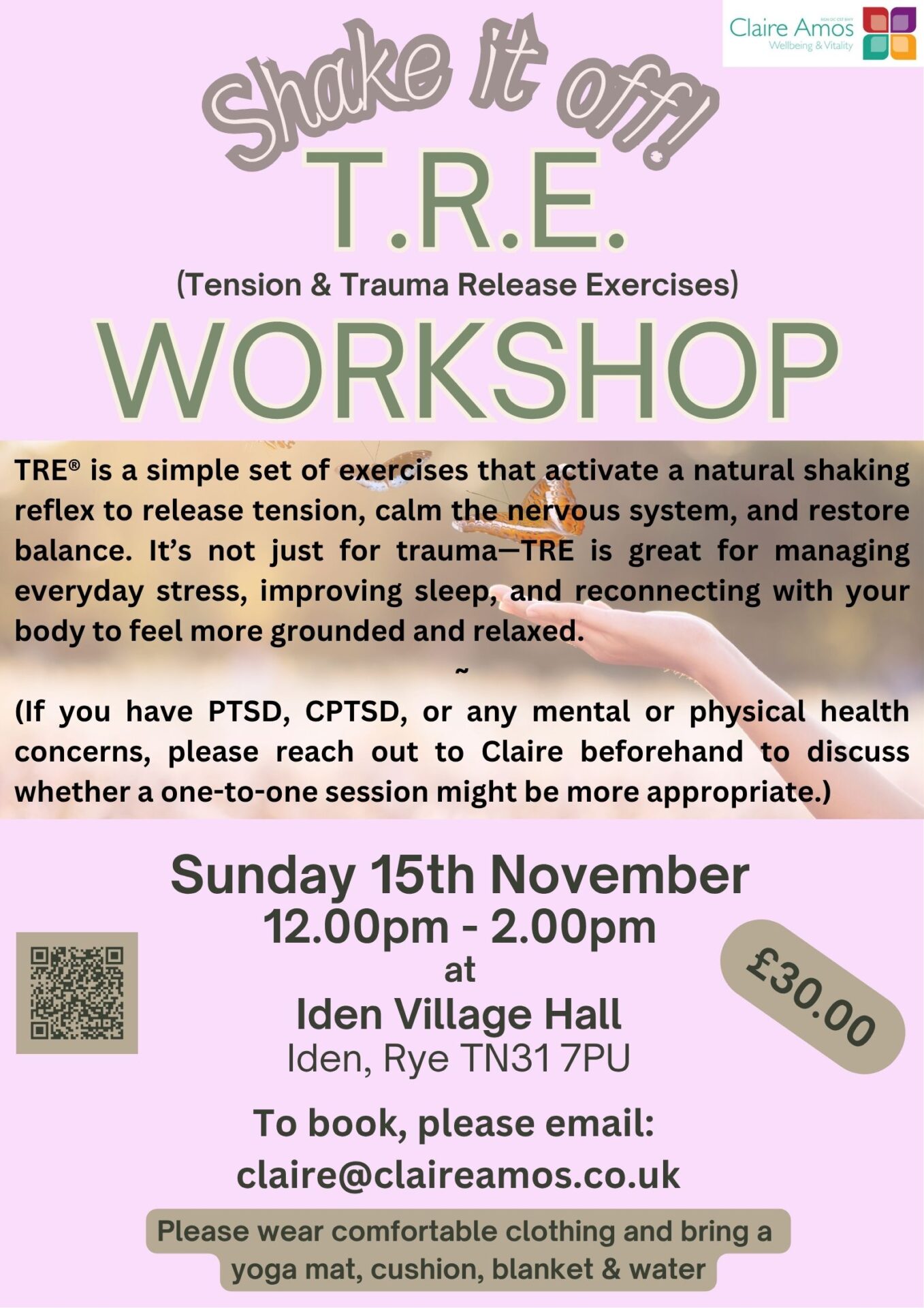 T.R.E. Workshop – Iden, Rye